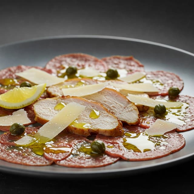 Carpaccio de Pollo Ahumado image