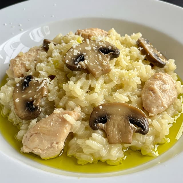 Risotto de Pollo Champiñones image