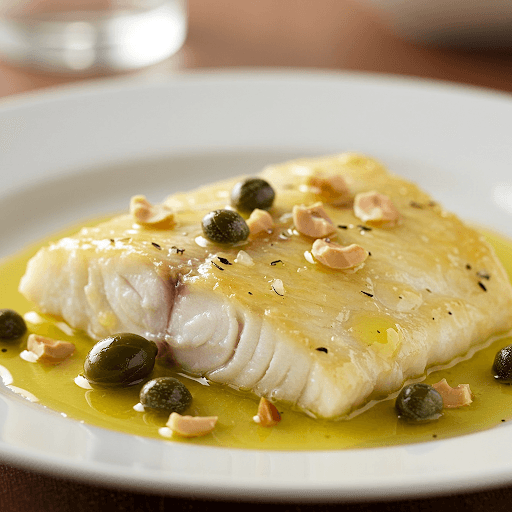 Filet de Pescado a la Ménnier con Alcaparra BB image